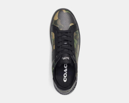 Men's COACH High Line Camo Sneakers