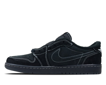 Men's Travis Scott x Air Jordan 1 Retro Low  ‘Black' Shoes