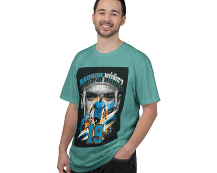 Darwin Nunez 19 Soccer Player T-Shirt, 2026 World Cup Tee, Uruguay Flag