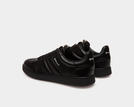 Men's Bally Retro Crest Black Sneaker