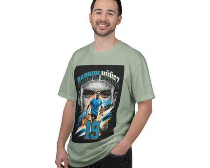 Darwin Nunez 19 Soccer Player T-Shirt, 2026 World Cup Tee, Uruguay Flag