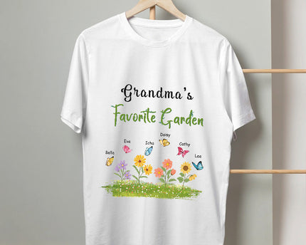 Favorite Garden - Personalized Customized T-shirt - Gift For Garden Lover - Gift For Friend