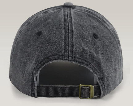 Custom Car Photo Personalized Washed Denim Baseball Cap