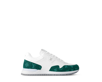 Men's Louis Vuitton Run Away Green Sneakers
