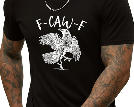 Round Neck Graphic Tees for Men Summer Fall Short Sleeve T-Shirt Basis Tops Blouse