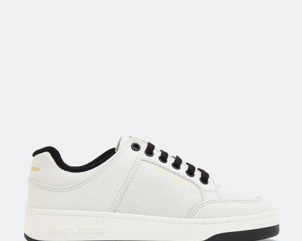 Men's Saint Laurent Low Top White Sneakers