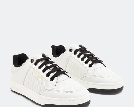 Men's Saint Laurent Low Top White Sneakers
