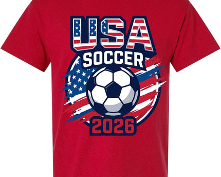 2026 Soccer World T Shirt International Football Fan Tee Country Flag Design All Teams Gift
