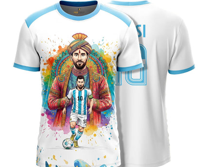 Messi Goat Tour 2025 Maharaja Special Edition India Jersey Premium Goat Football Fan Jersey