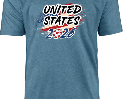 Country Soccer Fan Shirt 2026 International Football Supporter Graphic Unisex Adult Sports Tee