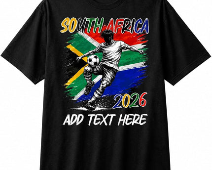 Unisex Football World 2026 Cup T-Shirt, Custom Name Flag Shirt for Men Women Fans, Fans Team Soccer Football Tee