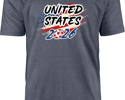 Country Soccer Fan Shirt 2026 International Football Supporter Graphic Unisex Adult Sports Tee