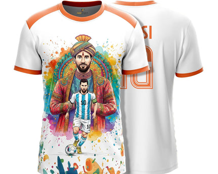Messi Goat Tour 2025 Maharaja Special Edition India Jersey Premium Goat Football Fan Jersey
