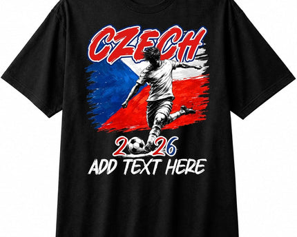 Unisex Football World 2026 Cup T-Shirt, Custom Name Flag Shirt for Men Women Fans, Fans Team Soccer Football Tee