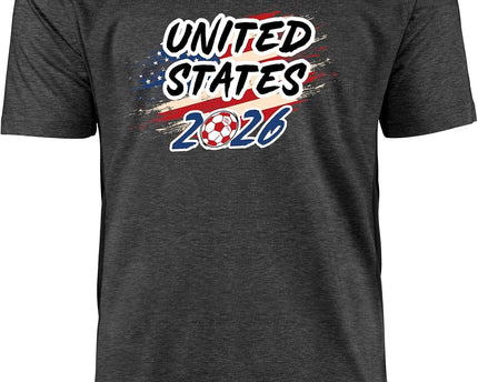 Country Soccer Fan Shirt 2026 International Football Supporter Graphic Unisex Adult Sports Tee