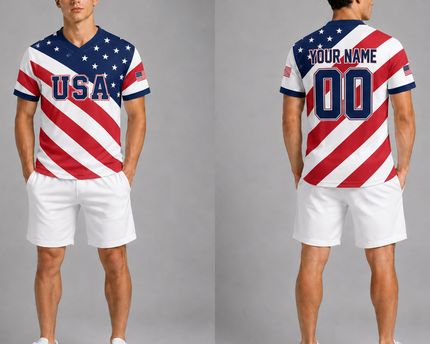 Custom Soccer Jersey 2026 Fans, Personalized Team Shirt for Men Women Kids, Country Style Soccer Fan Apparel Jersey