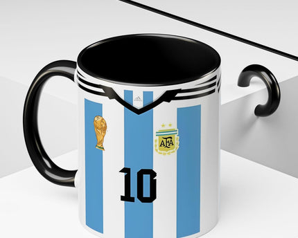 Messi Argentina Jersey Inspired Coffee Mug