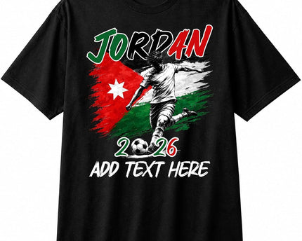 Unisex Football World 2026 Cup T-Shirt, Custom Name Flag Shirt for Men Women Fans, Fans Team Soccer Football Tee
