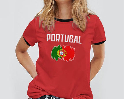 Soccer National T-Shirt Uniforms Printing Short Sleeve Shirts for Men Fans Apparel Gifts