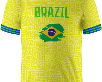 Soccer National T-Shirt Uniforms Printing Short Sleeve Shirts for Men Fans Apparel Gifts