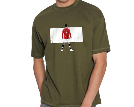 Starton Apparel Unisex Cotton Football Graphic Print Oversized Fit