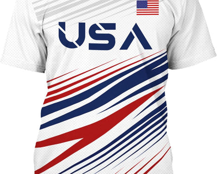 REVENEVER Soccer Jersey for Men Short Sleeve Training Shirt Breathable Sport Casual T Shirt for Soccer Fans