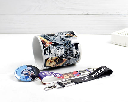 Set of 4 Messi Printed Mug