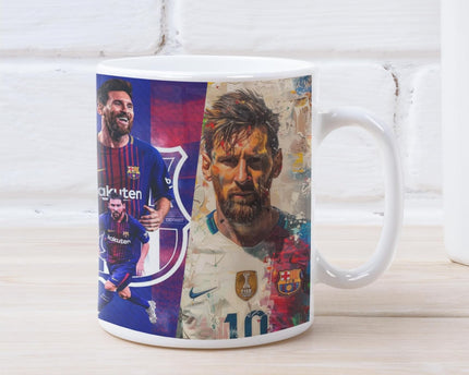 Lionel Messi Art Printed Ceramic Coffee Mug