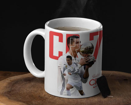 Cristiano Ronaldo Printed Ceramic Mug