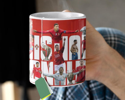 Ronaldo Printed Ceramic Coffee Mug