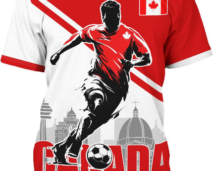 REVENEVER Soccer Jersey for Men Short Sleeve Training Shirt Breathable Sport Casual T Shirt for Soccer Fans