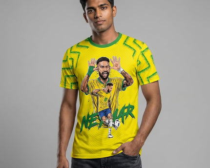 YOURJERSEY NeymarFan Brazil 2026 Football Jersey with Custom Name & Number