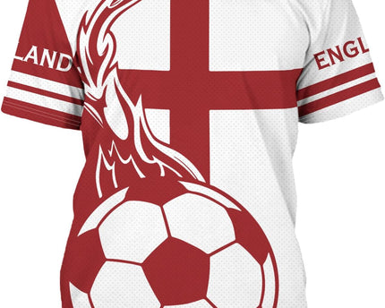 Pyconvia Men's Soccer Jersey Short-Sleeved Sports Training Shirt Breathable Athletic Casual T-Shirt Fan's Soccer Jersey