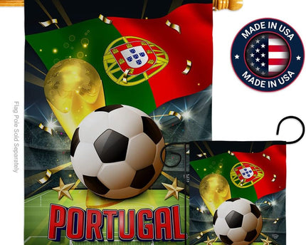 Ornament Collection World Cup Portugal Garden Flag Sports Soccer Game