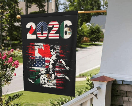 World Cup 2026 Garden Flag - Decorative Outdoor Flags Yard Banner Home Decor