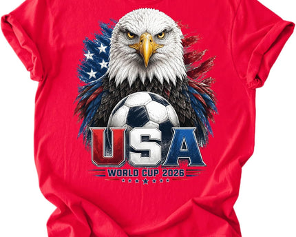 USA Soccer Eagle Shirt, Worldcup 2026 Fan Tee, American Football Supporter