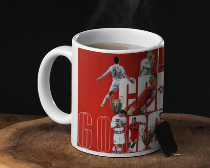Ronaldo Printed Ceramic Coffee Mug