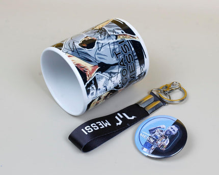 Set of 4 Messi Printed Mug