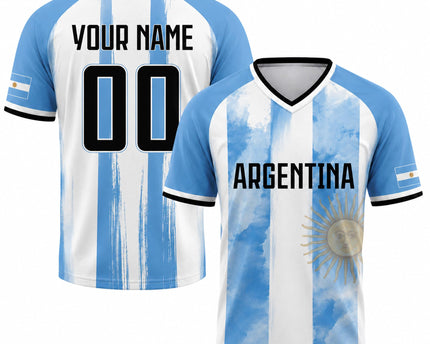 Custom Soccer Jersey 2026, Personalized Team Shirt for Men Women Kids, National Country Style Soccer Fan Jersey
