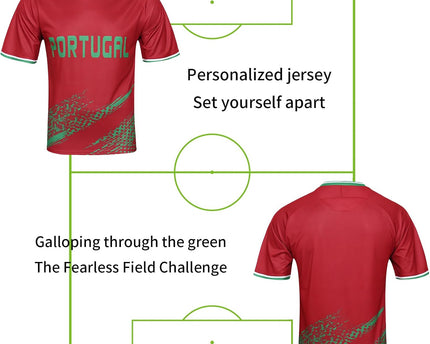 DIBEI Fan Soccer Jersey for 2026 World Cup Fan Soccer Jersey - France,Germany,England,Spain,Croatia & Portugal