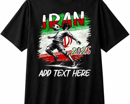 Unisex Football World 2026 Cup T-Shirt, Custom Name Flag Shirt for Men Women Fans, Fans Team Soccer Football Tee