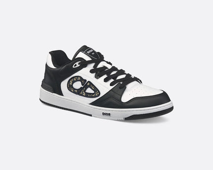 Men's Dior B57 Low-Top Black And White Sneakers