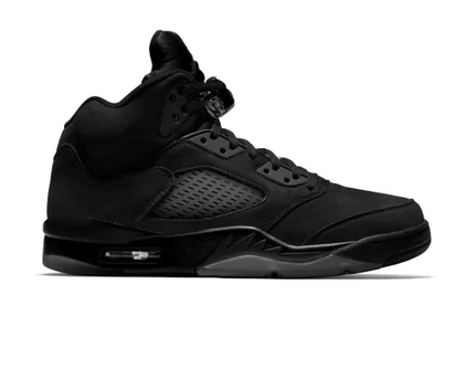 Men's Nike Air Jordan 5 Retro Black Cat Shoes