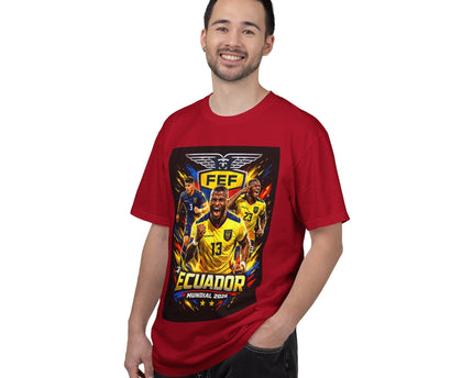 Ecuador Soccer Players T-Shirt, 2026 World Cup Team Tee, Ecuador Flag
