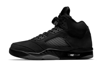 Men's Nike Air Jordan 5 Retro Black Cat Shoes