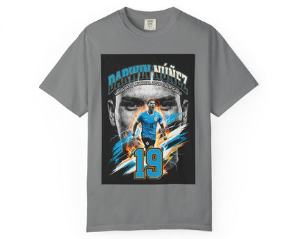 Darwin Nunez 19 Soccer Player T-Shirt, 2026 World Cup Tee, Uruguay Flag