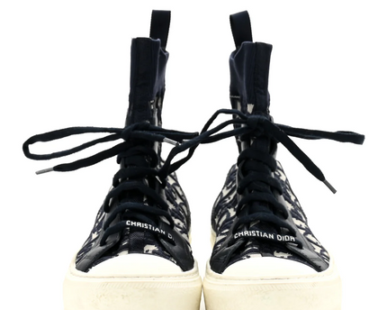 Men's Dior Walk’n’Dior Platform Deep Blue Sneakers