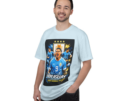 Uruguay National Team Soccer Shirt, World Cup 2026 Tee, Uruguay Flag