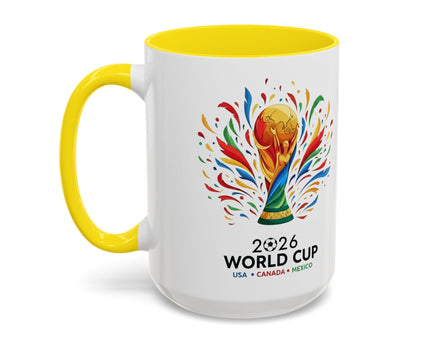 Uruguay Vamos Uruguay Mug, Accent Coffee Mug, Soccer World Cup, Gift for Dad