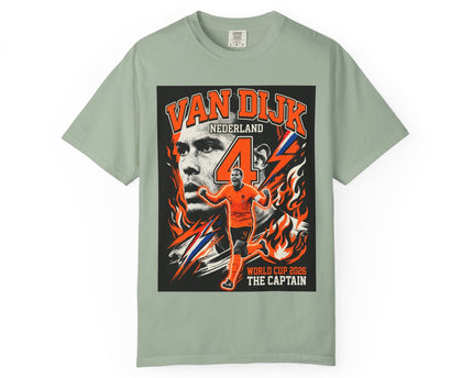 Netherlands Football Captain Shirt, World Cup 2026 Soccer Tee, Netherlands flag